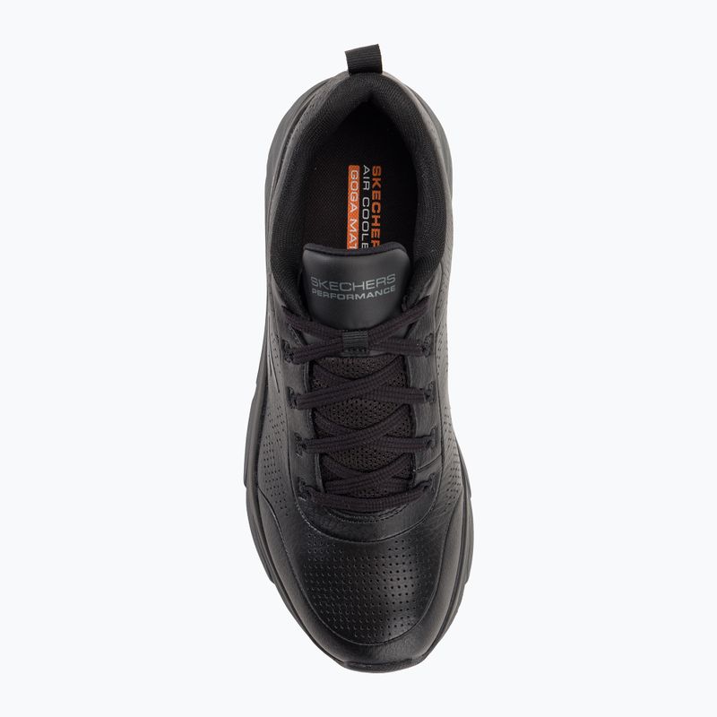 SKECHERS Max Cushion Elite Lucid fekete/szürke férfi futócipő 7
