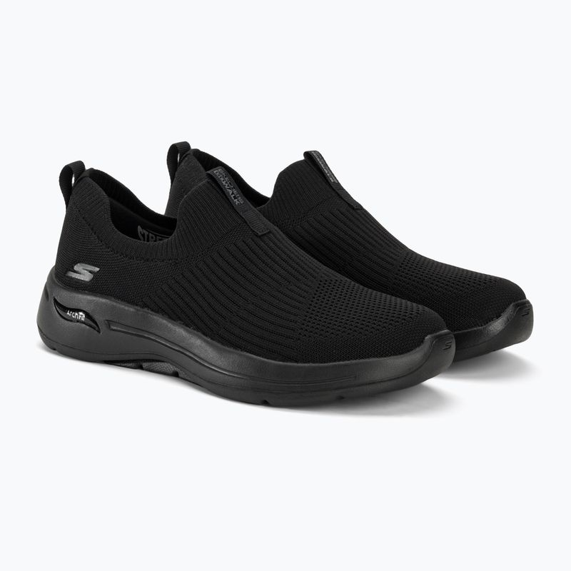 SKECHERS női cipő Go Walk Arch Fit Iconic fekete 4