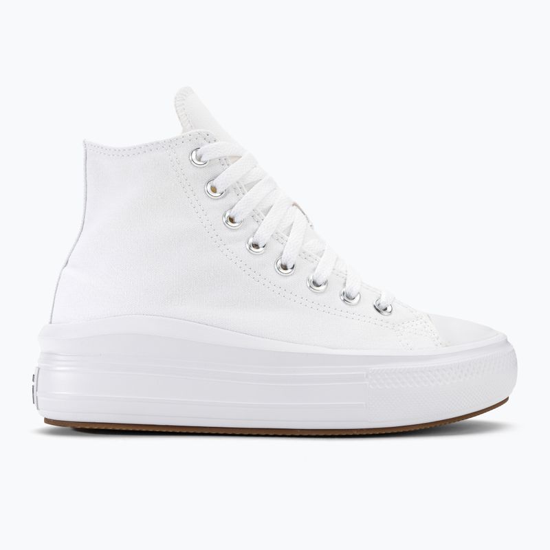 Converse női tornacipő Chuck Taylor All Star Move Platform Hi fehér/természetes elefántcsont/fekete 3