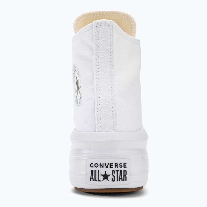 Converse női tornacipő Chuck Taylor All Star Move Platform Hi fehér/természetes elefántcsont/fekete 7