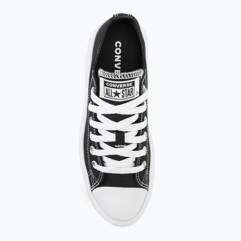 Női tornacipő Converse Chuck Taylor All Star Move Canvas Platform Ox fekete/fehér/fehér 6