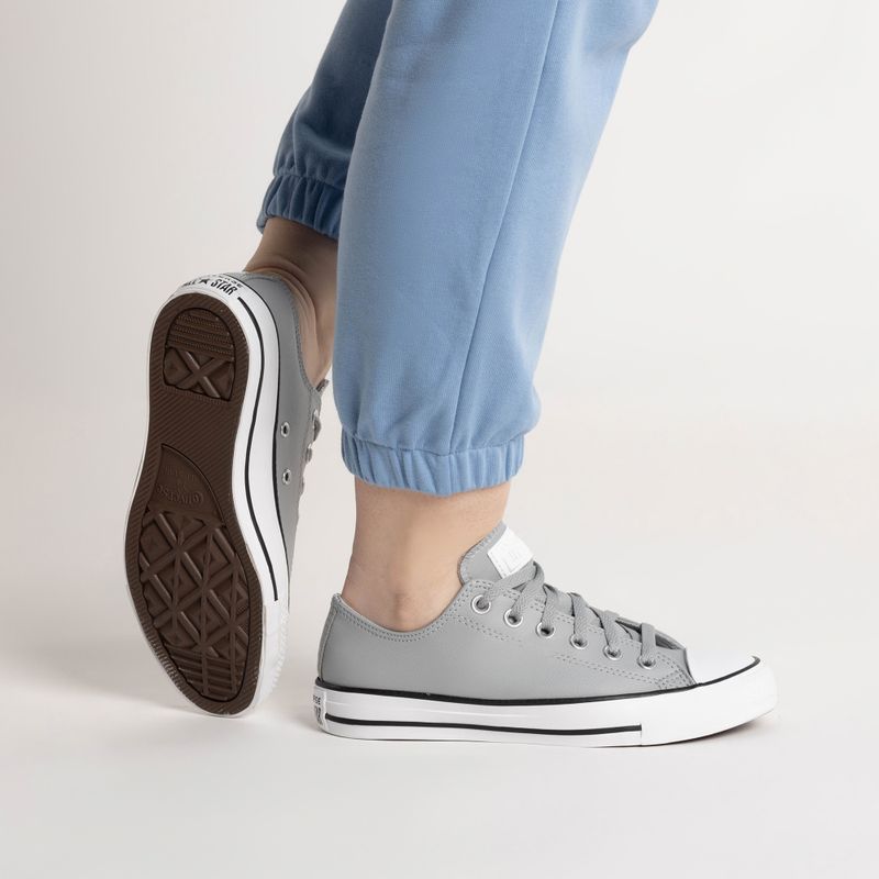 Női Edzőcipő Converse Chuck Taylor All Star Ox ash stone/ash stone/white 2