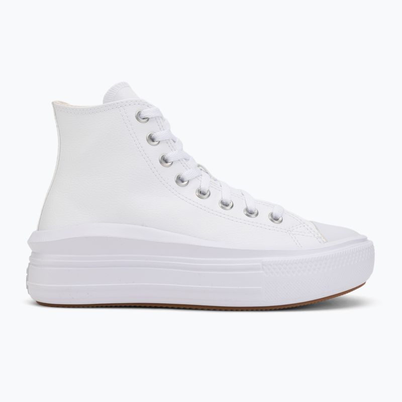 Női tornacipő Converse Chuck Taylor All Star Move Platform Leather white 2