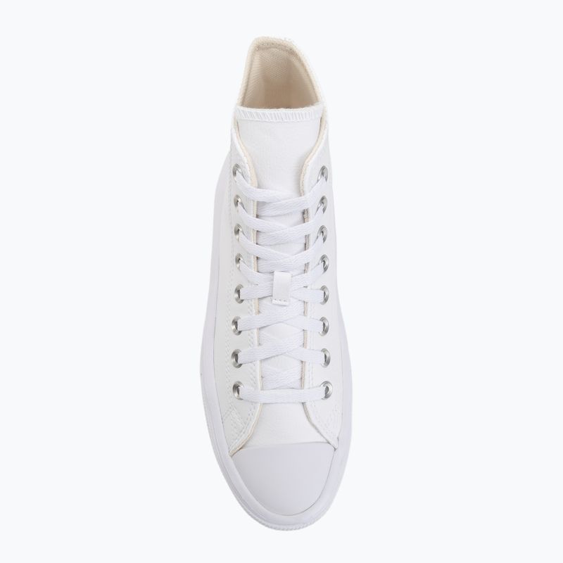 Női tornacipő Converse Chuck Taylor All Star Move Platform Leather white 5