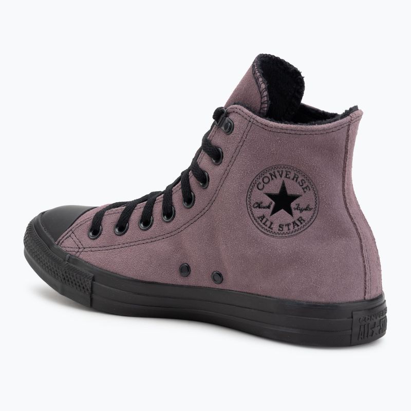 Tornacipő Converse Chuck Taylor All Star Hi Suede Faux Fur grey/purple 3