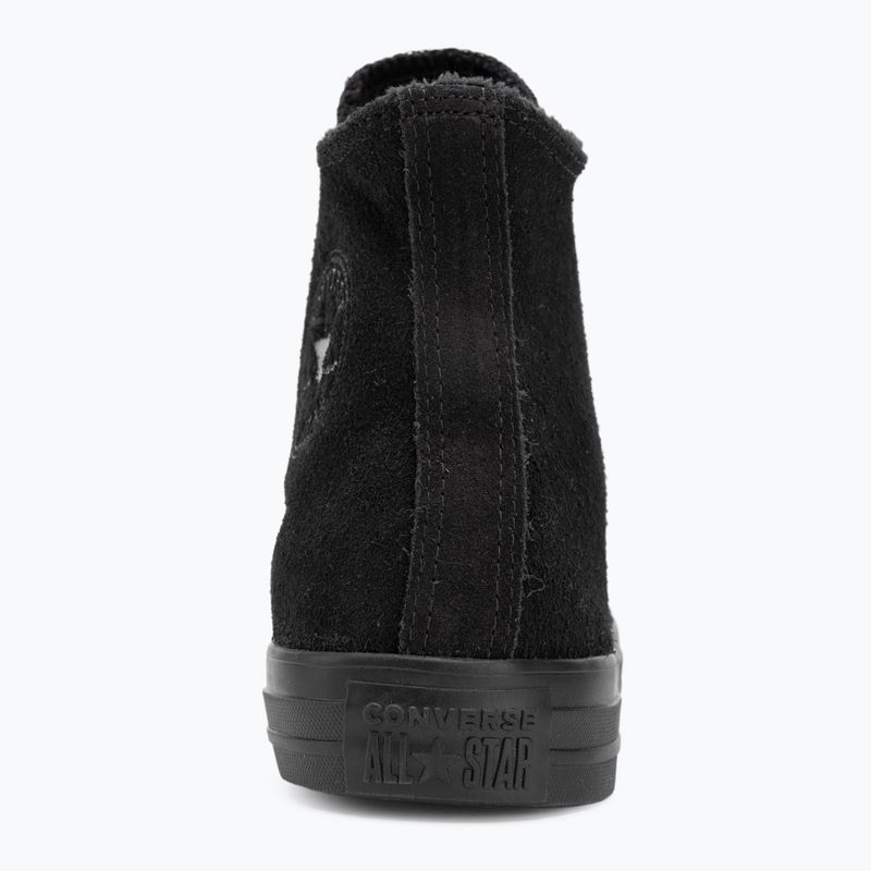 Tornacipők Converse Chuck Taylor All Star Hi Suede Faux Fur black 6