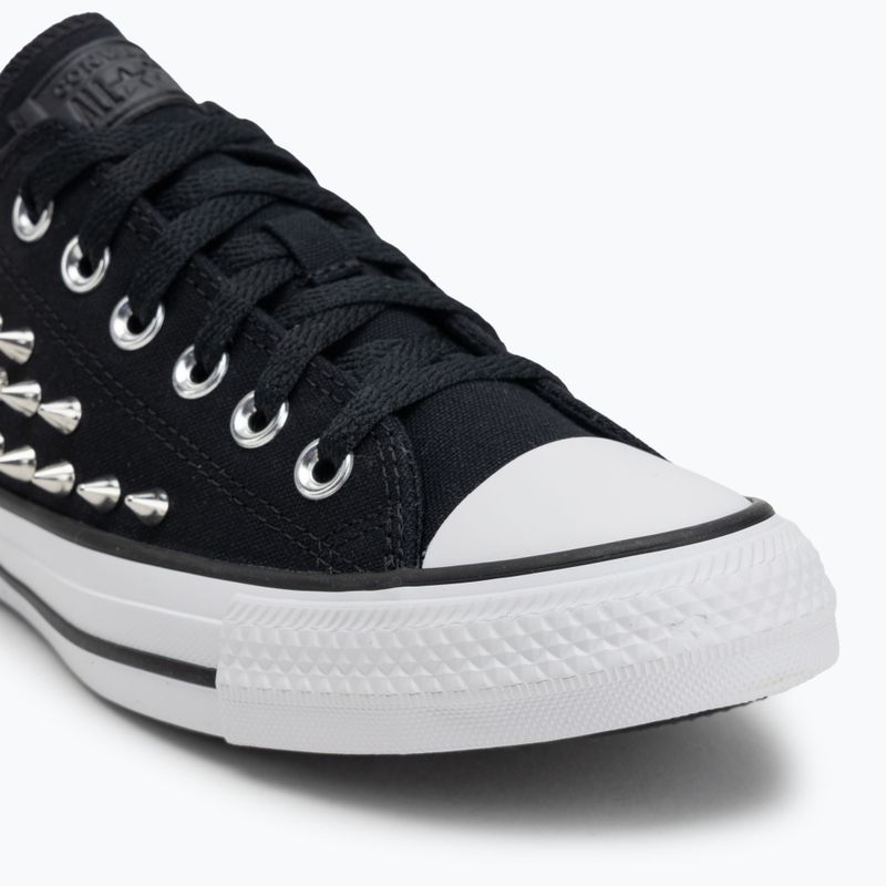 Chuck Taylor All Star Studded fekete/szilva/fehér gyermek edzőcipő 7