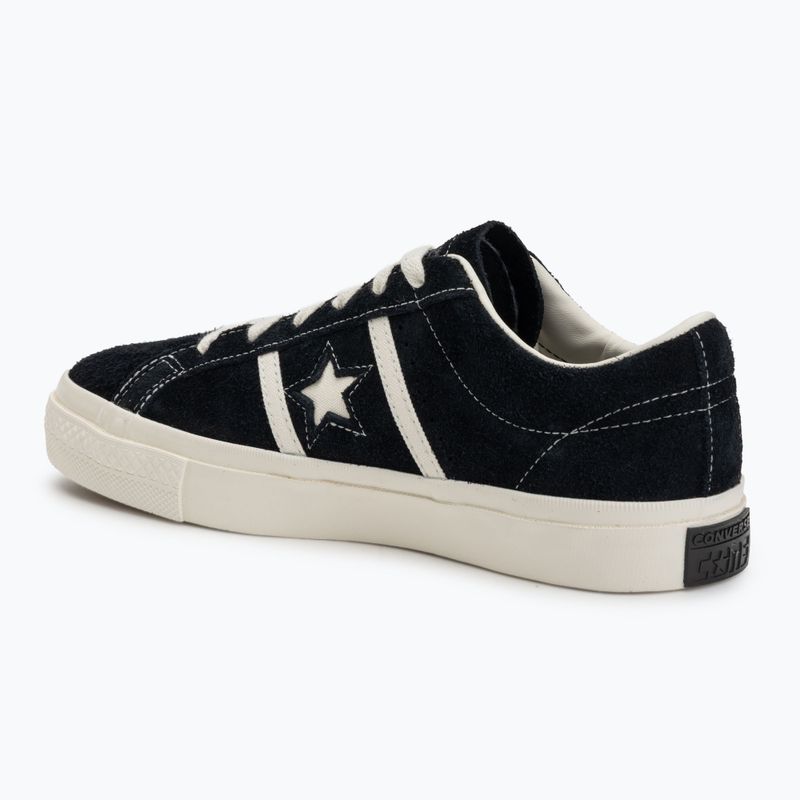 Converse One Star Academy Pro gyermek edzőcipő fekete/égret/égret 3