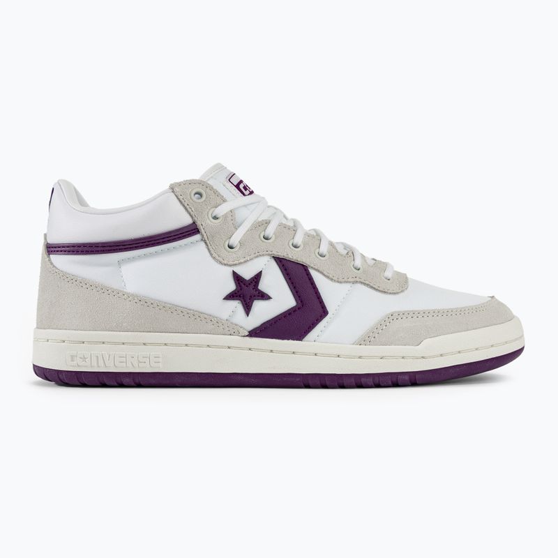 Converse Cons Fastbreak Pro Suede Nylon white/vaporous gray/purple cipő 2