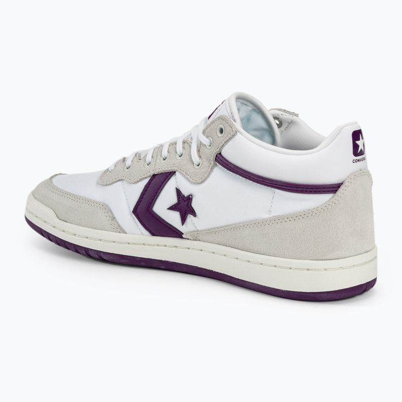 Converse Cons Fastbreak Pro Suede Nylon white/vaporous gray/purple cipő 3