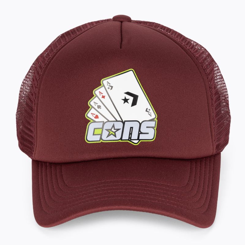 Baseballsapka Converse Cons Trucker cherry daze 2