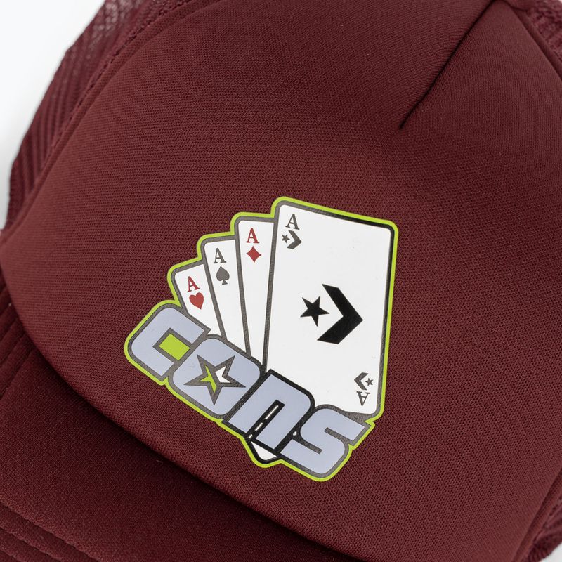 Baseballsapka Converse Cons Trucker cherry daze 4