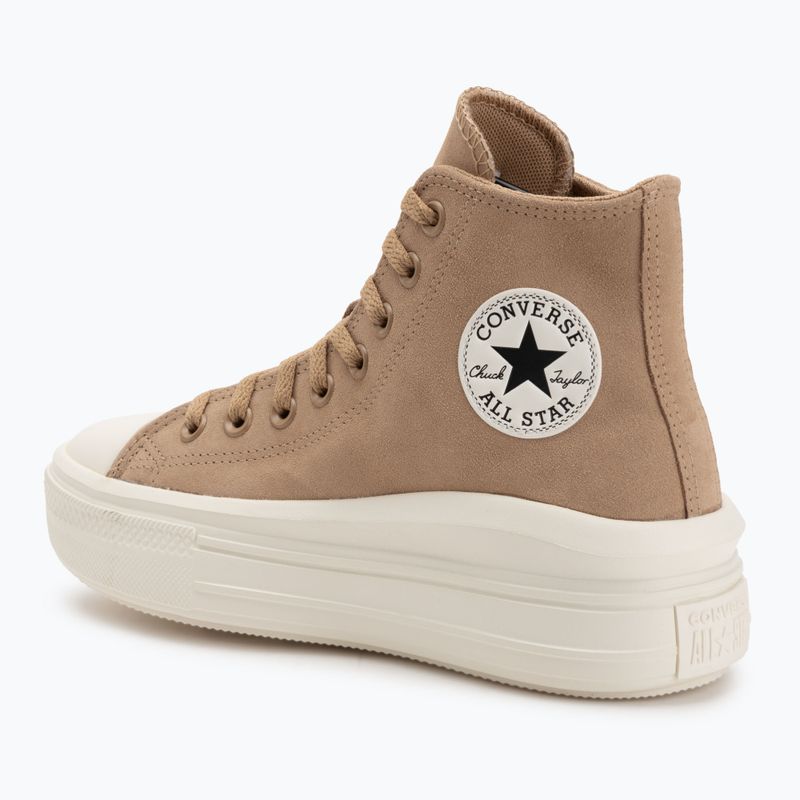 Női tornacipők Converse Chuck Taylor All Star Move Platform coffee rum 3