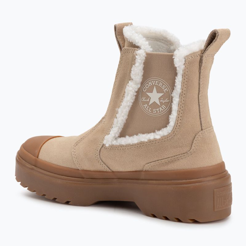 Női cipő Converse Chuck Taylor All Star Chelsea Lugged Suede warm quarry/egret/gum 3