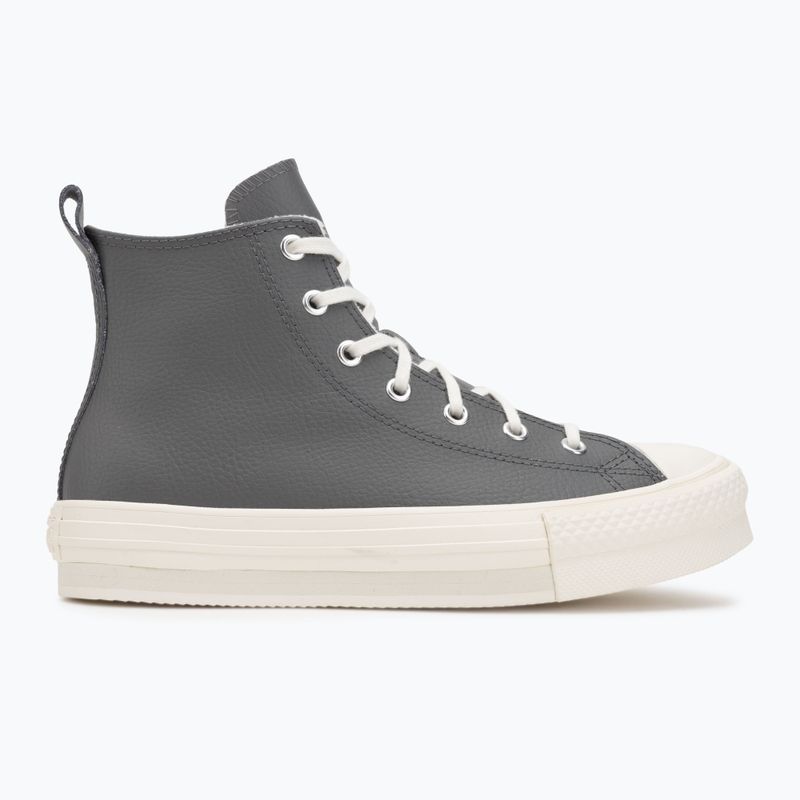 Női tornacipő Converse Chuck Taylor All Star EVA Lift Platform Leather sharkskin/warm quarry/egret 2
