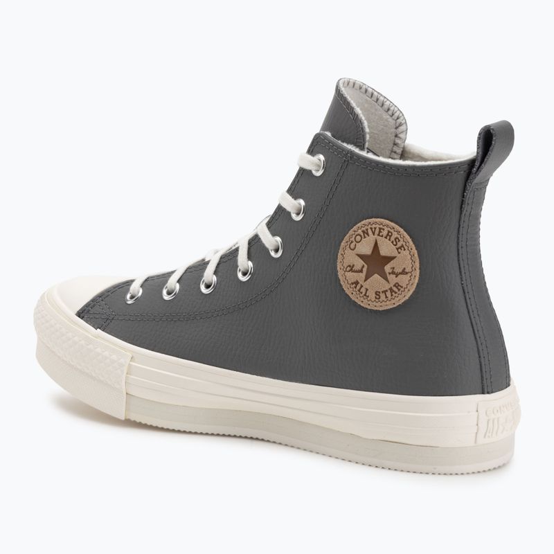 Női tornacipő Converse Chuck Taylor All Star EVA Lift Platform Leather sharkskin/warm quarry/egret 3