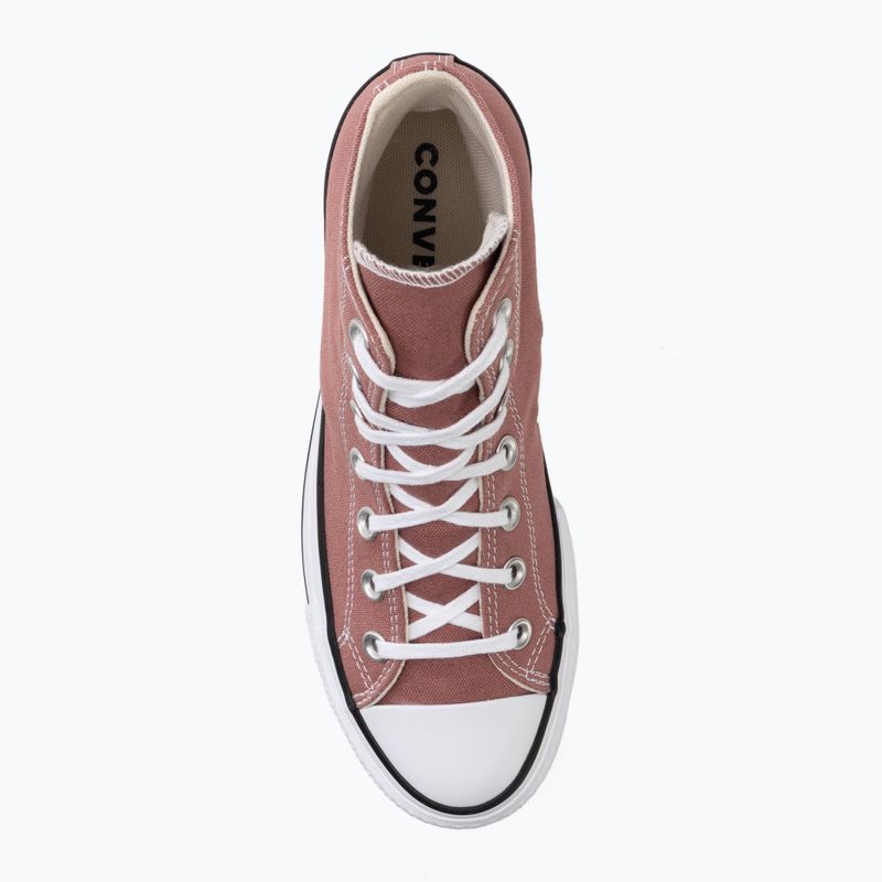 Női tornacipő Converse Chuck Taylor All Star Lift Hi light saddle/natural ivory 5