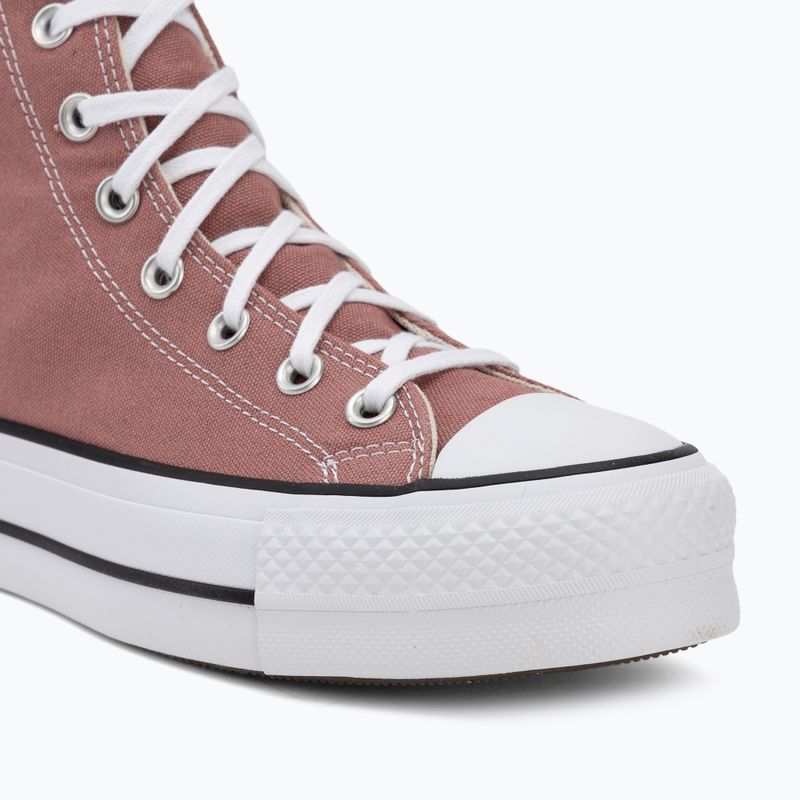 Női tornacipő Converse Chuck Taylor All Star Lift Hi light saddle/natural ivory 7