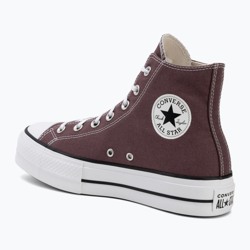 Női tornacipő Converse Chuck Taylor All Star Lift Hi trail mixed/natural ivory 3