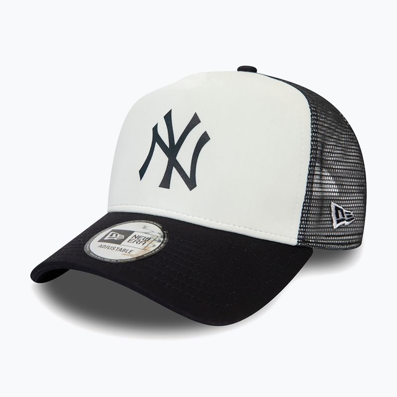 New Era Team Block Trucker baseballsapka NYY fekete/fehér 2