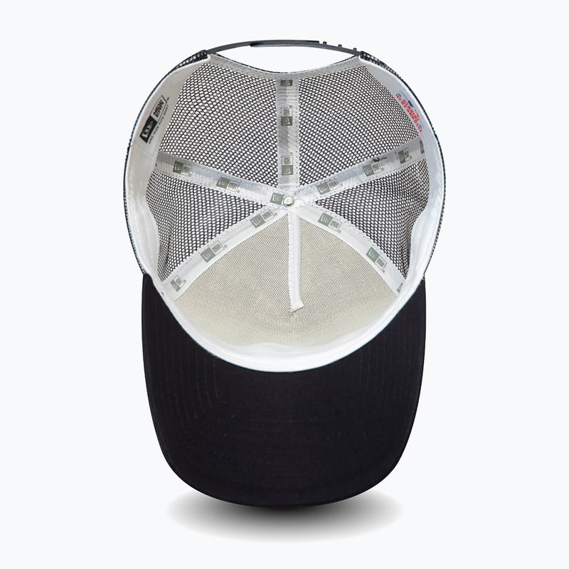 New Era Team Block Trucker baseballsapka NYY fekete/fehér 5