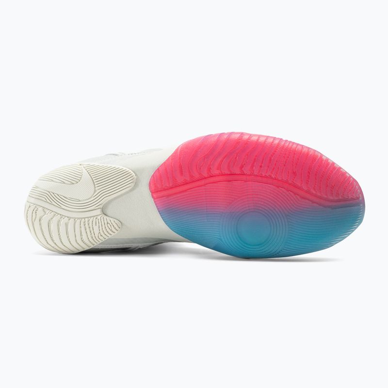 Nike Hyperko 2 LE fehér/rózsaszín blast/hidegkék/hyper boxcipő 5