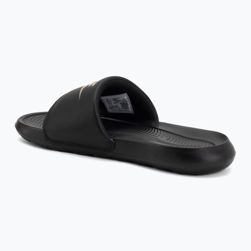 Férfi papucsok Nike Victori One Slide black/metallic gold 3
