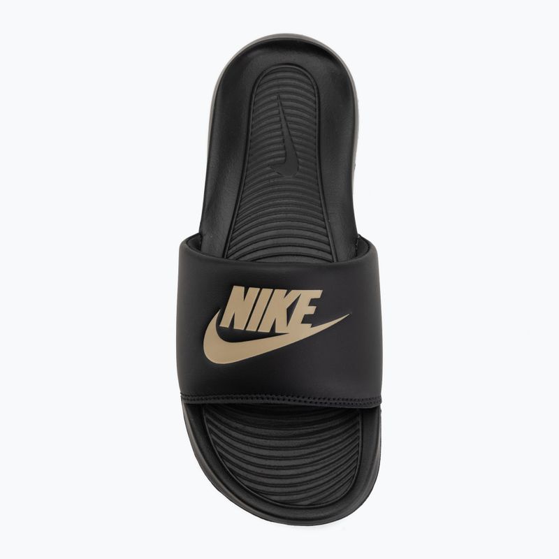 Férfi papucsok Nike Victori One Slide black/metallic gold 5