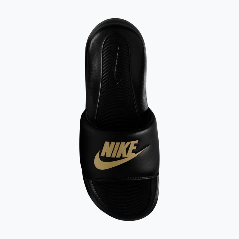 Férfi papucsok Nike Victori One Slide black/metallic gold 4