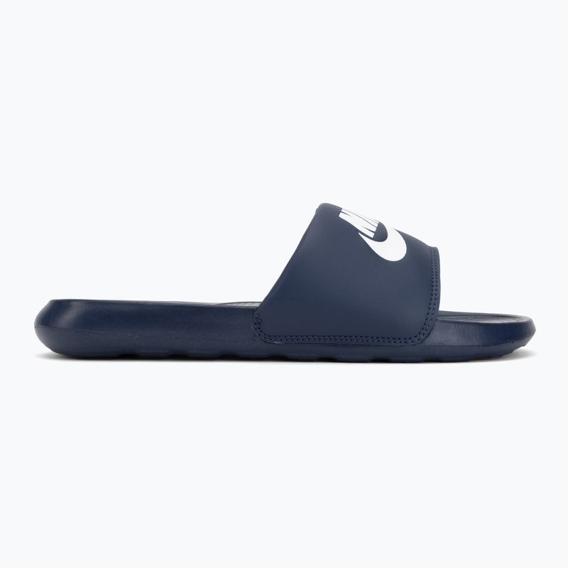 Férfi papucs Nike Victori One Slide midnight navy/midnight navy/white 2