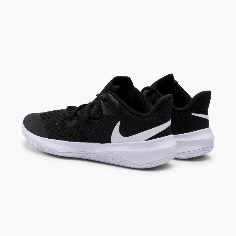 Nike Zoom Hyperspeed Court fekete/fehér röplabdacipő 3