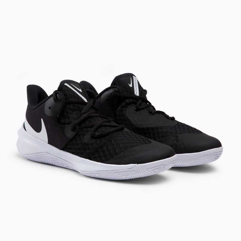 Nike Zoom Hyperspeed Court fekete/fehér röplabdacipő 4