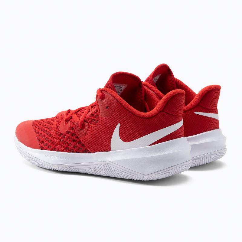 Nike Zoom Hyperspeed Court piros/fehér röplabdacipő 3