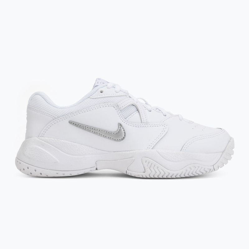 Gyerek teniszcipő Nike Court Lite 2 Jr white/metallic silver 2