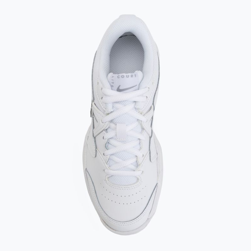 Gyerek teniszcipő Nike Court Lite 2 Jr white/metallic silver 5