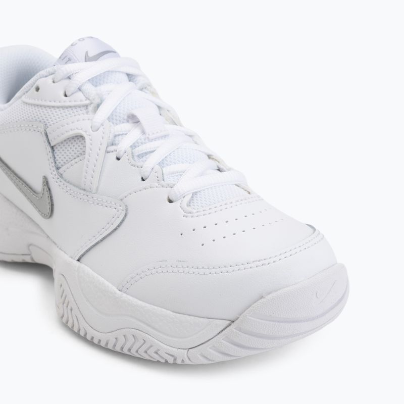 Gyerek teniszcipő Nike Court Lite 2 Jr white/metallic silver 7