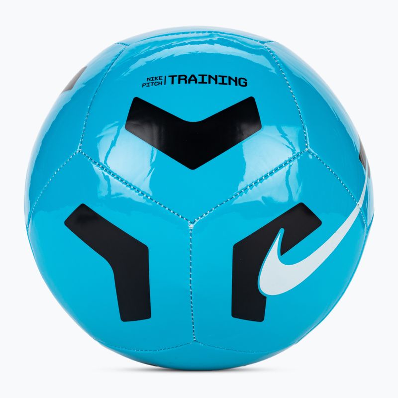 Focilabda Nike Pitch Training light blue fury/black/white méret 4