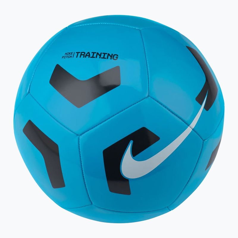 Focilabda Nike Pitch Training light blue fury/black/white méret 4 4