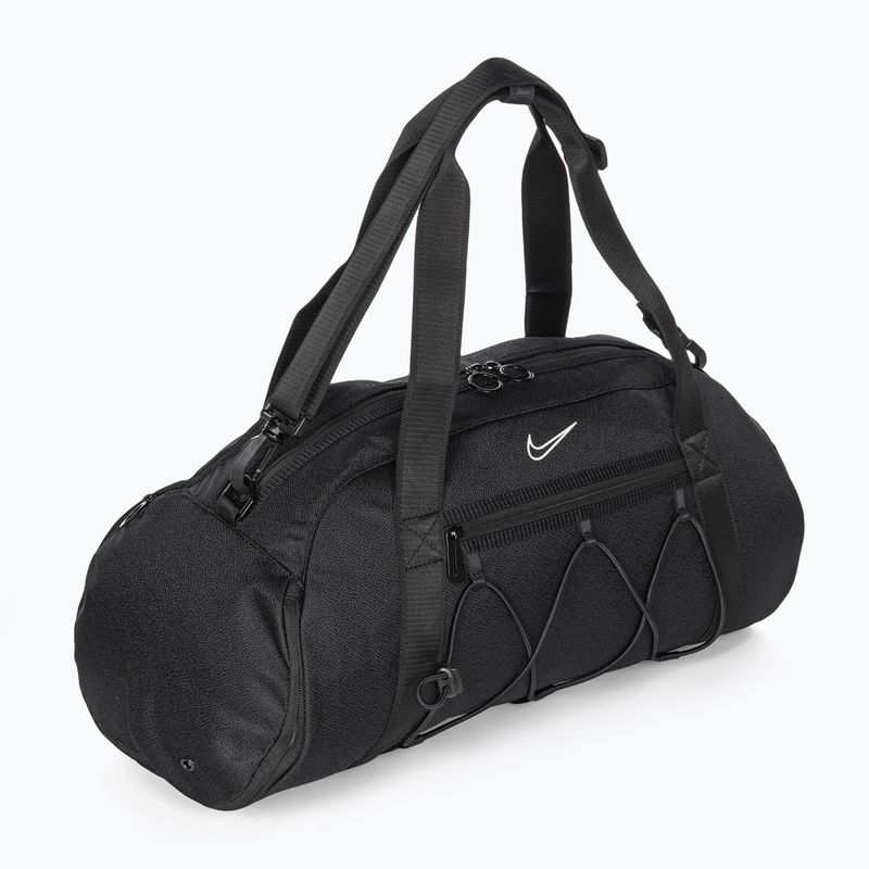 Tréning táska Nike One Club 24 l black/black/white 2