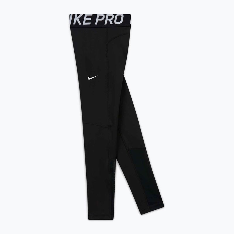 Gyerek leggings Nike Pro Dri-FIT black/white 7
