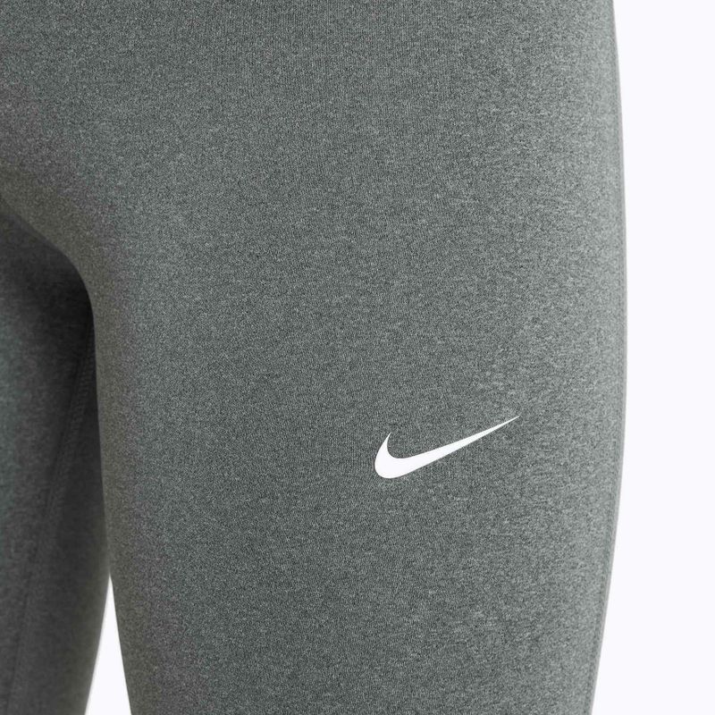 Gyerek leggings Nike Pro Dri-FIT carbon heather/white 5