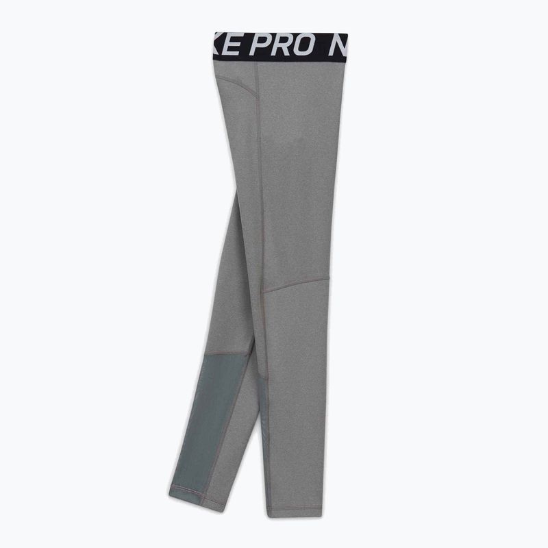 Gyerek leggings Nike Pro Dri-FIT carbon heather/white 8