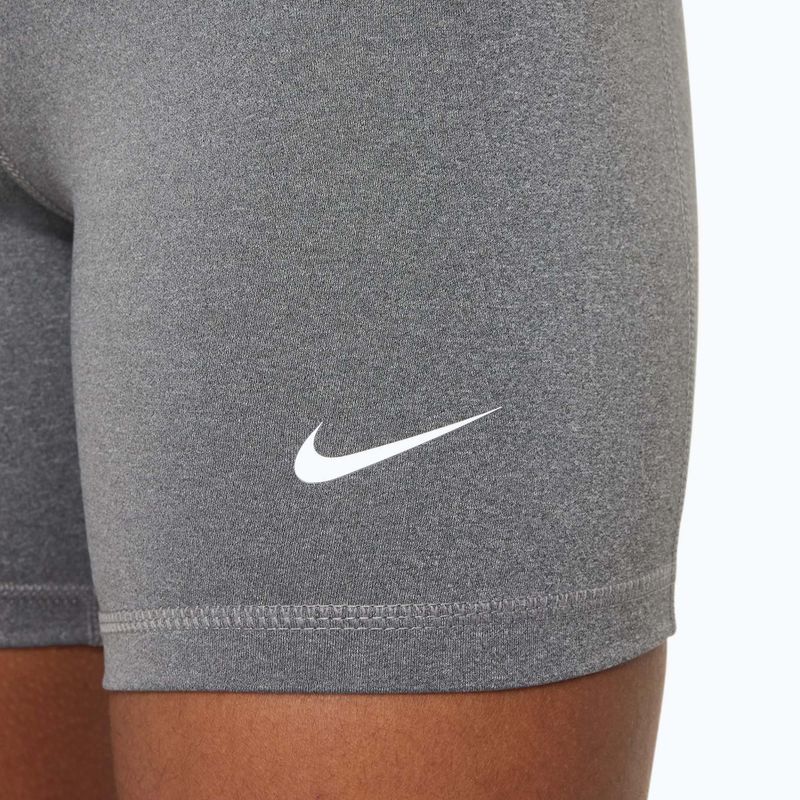 Gyerek rövidnadrág Nike Pro carbon heather/white 5