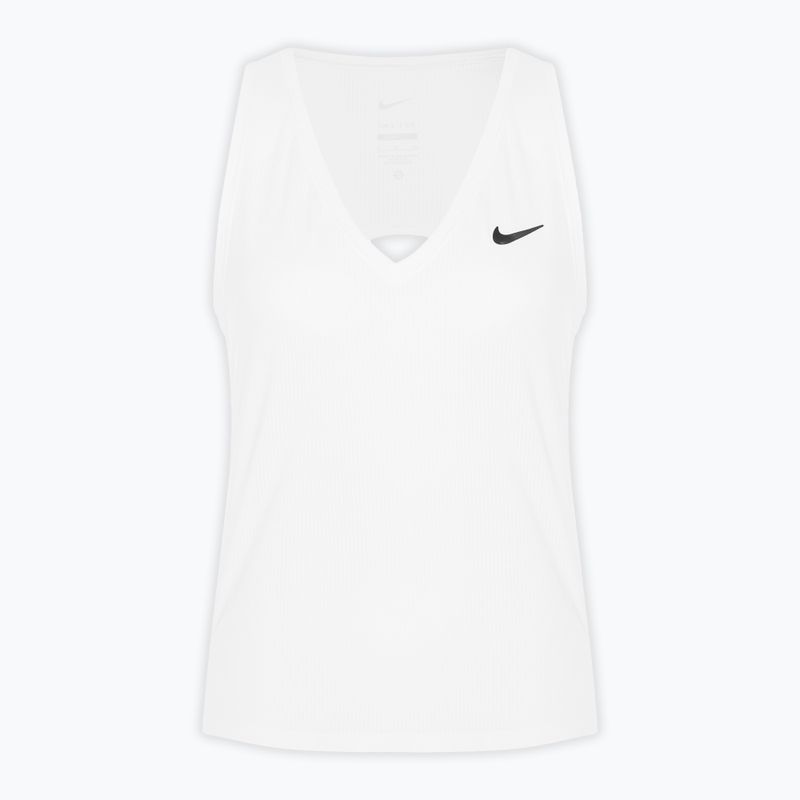 Női tenisz tank top Nike Court Dri-Fit Victory Tank fehér/fekete