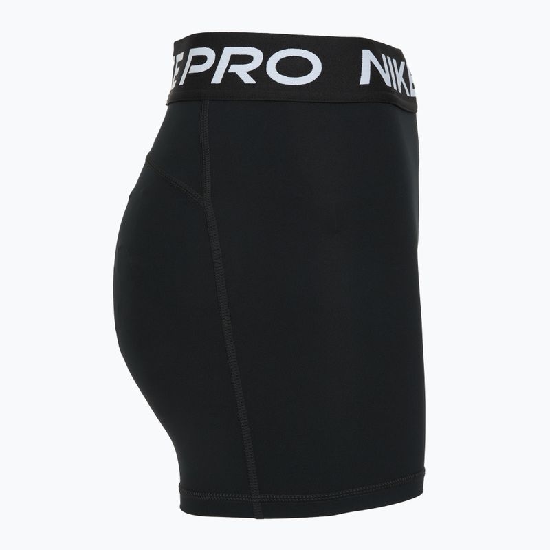 Női edzőnadrág Nike Pro 365 5" fekete/fehér 9