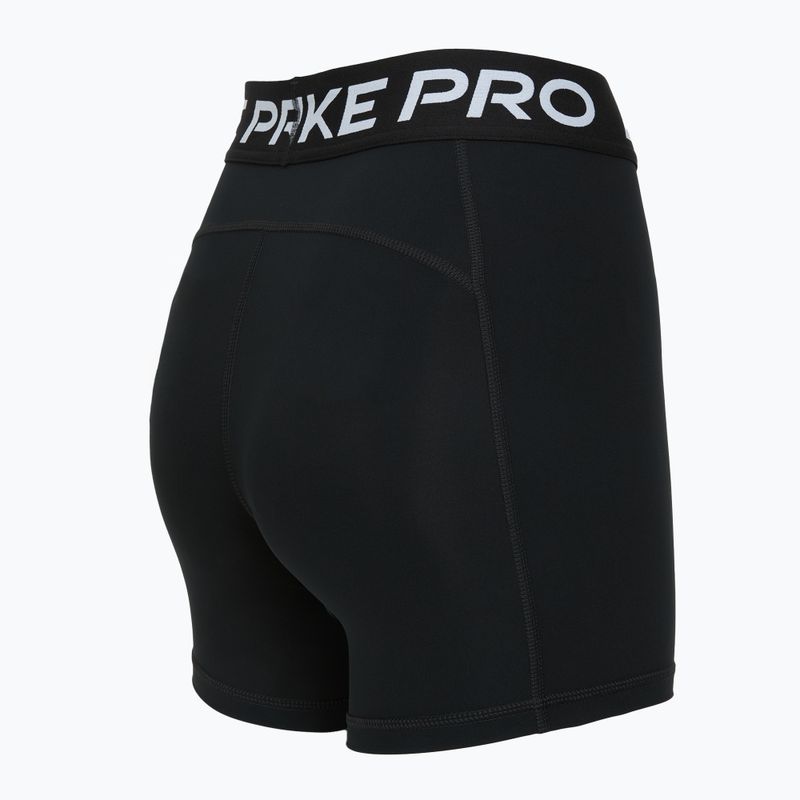 Női edzőnadrág Nike Pro 365 5" fekete/fehér 10