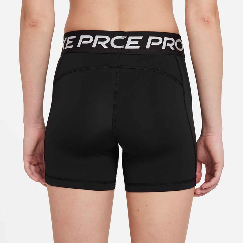 Női edzőnadrág Nike Pro 365 5" fekete/fehér 4