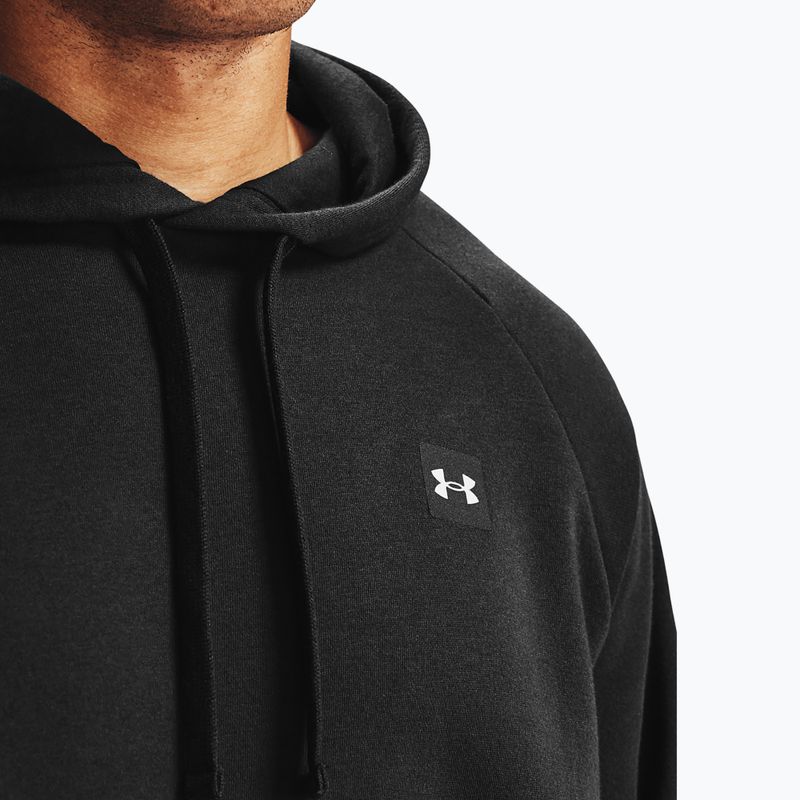 férfi melegítőfelső Under Armour Rival Hoodie black/onyx white 4