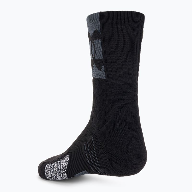 Under Armour Playmaker Mid-Crew sportzokni fekete 1356615 2