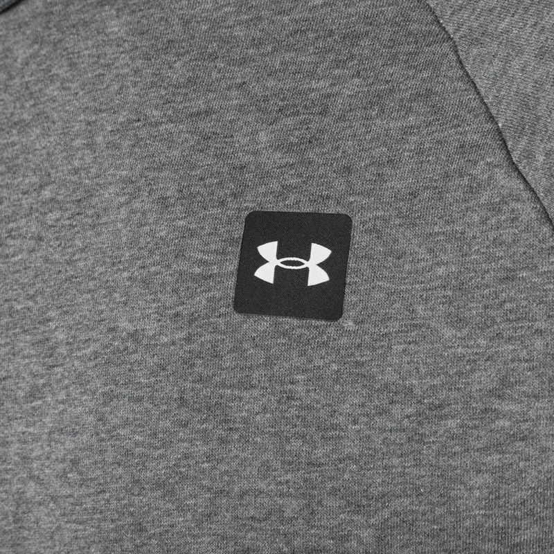 férfi melegítőfelső Under Armour Rival Hoodie pitch gray light heather/onyx white 10